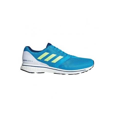 Adidas Adizero Adios 4m Shoes Blue White Lime PV19