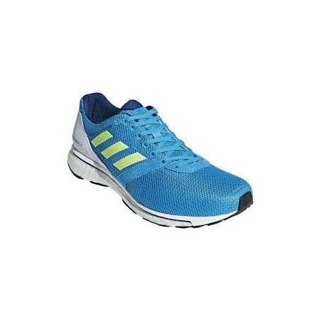 Adidas Adizero Adios 4m Shoes Blue White Lime PV19