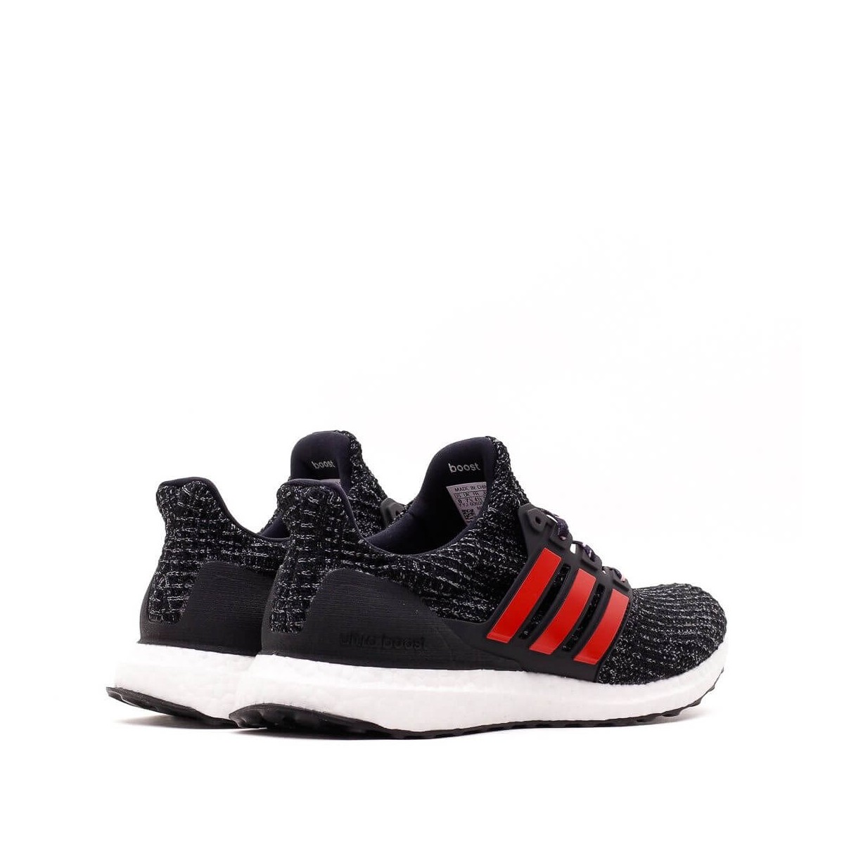 irregular Contrapartida Consistente Adidas Ultra Boost Ren-Zhe Black Scarlet Red SS19 Mens