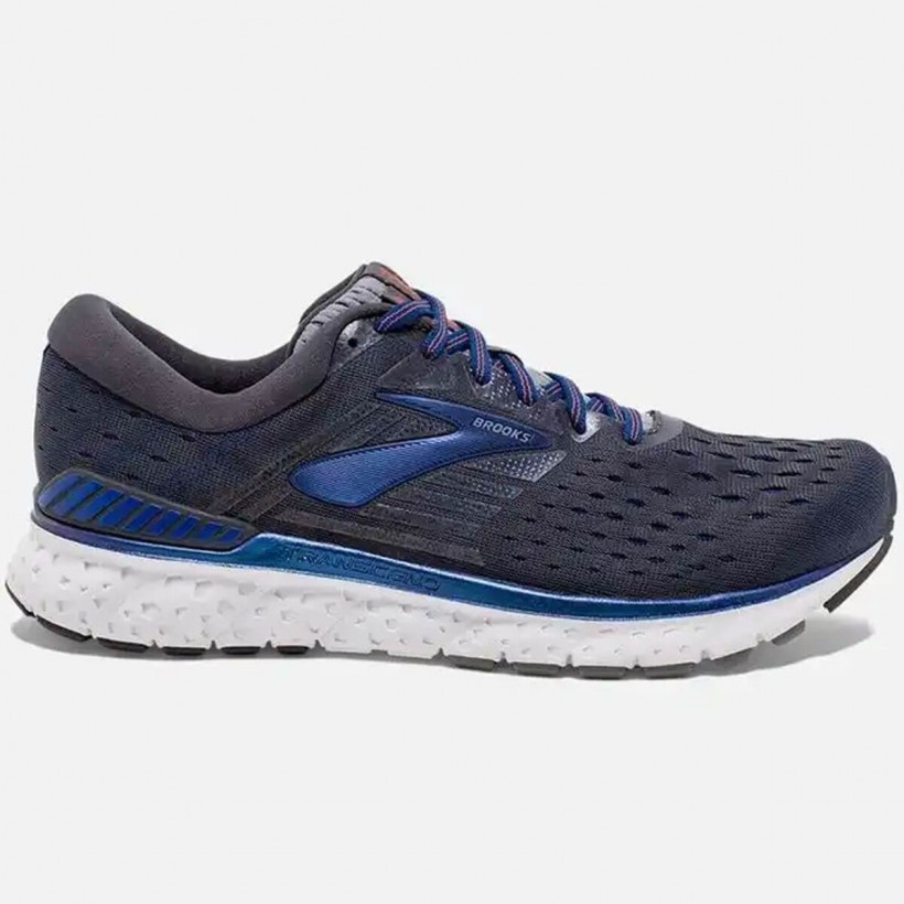 Brooks Transcend 6 Dunkelgrau Blau SS19 Herren