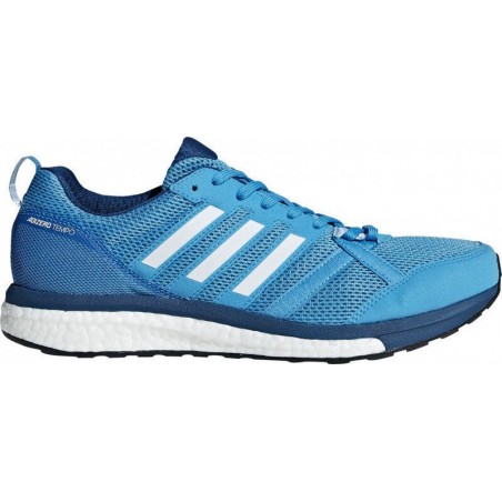 Zapatillas Adidas Adizero Tempo 9 Azul Blanco PV19 Hombre