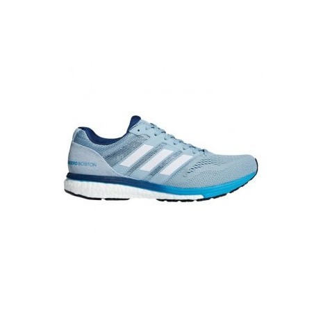 Adidas Adizero Boston 7 Gris Claro Azul PV19 Hombre