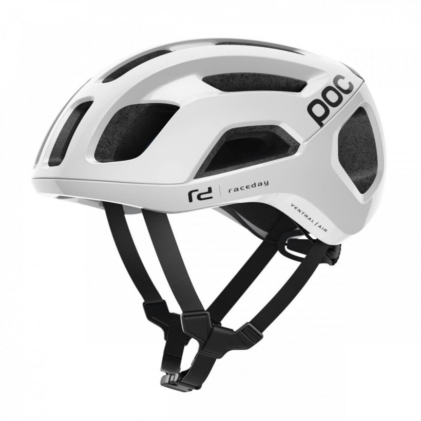 POC Ventral AIR SPIN Hydrogen White Raceday Helmet (White)