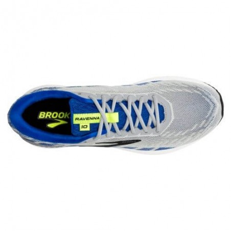 Brooks Ravenna 10 Gray Blue Men s Shoes