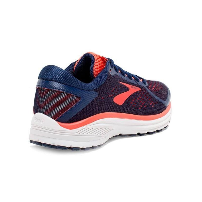 Brooks Aduro 6 Blau Rot SS19 Damenschuh