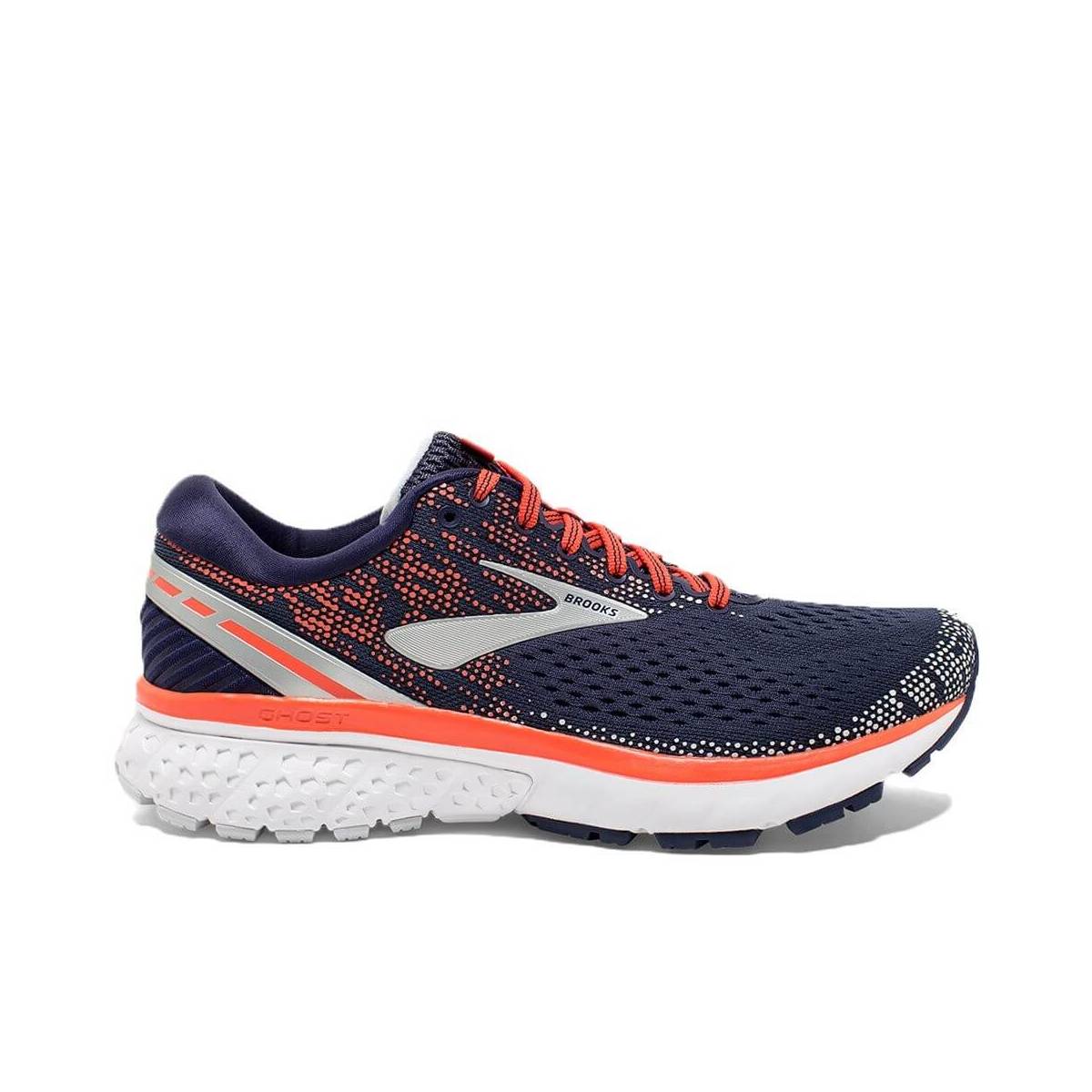 brooks ghost 11 blue navy coral