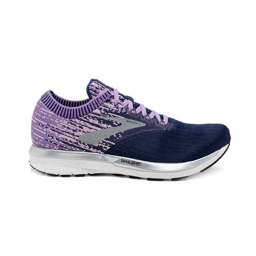 Brooks Ricochet Violet Lilas SS19 Baskets Femme