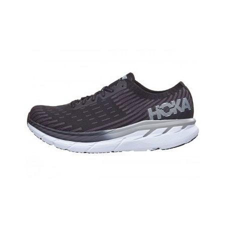 Hoka One One Clifton 5 Knit SS19 Black White Man Shoes