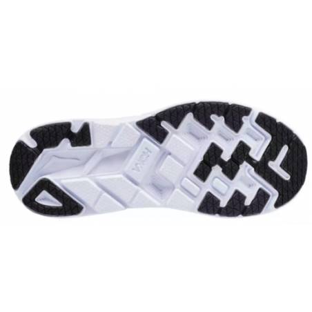Scarpe Hoka One One Clifton 5 Knit SS19 nere bianche da uomo