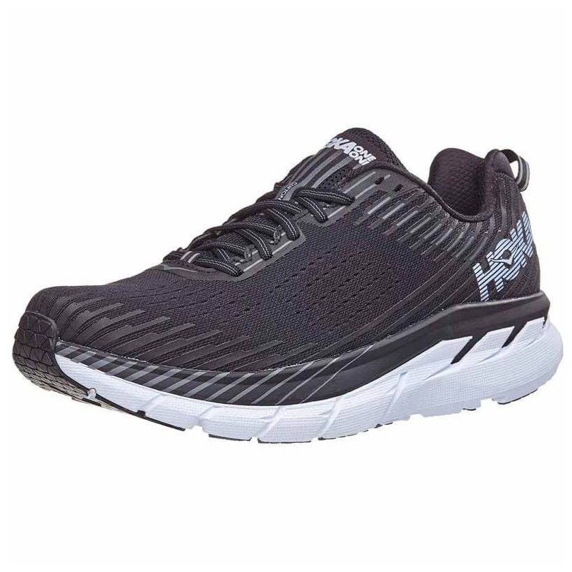 Hoka One One Clifton 5 AW18 Black / White Men's Shoes
