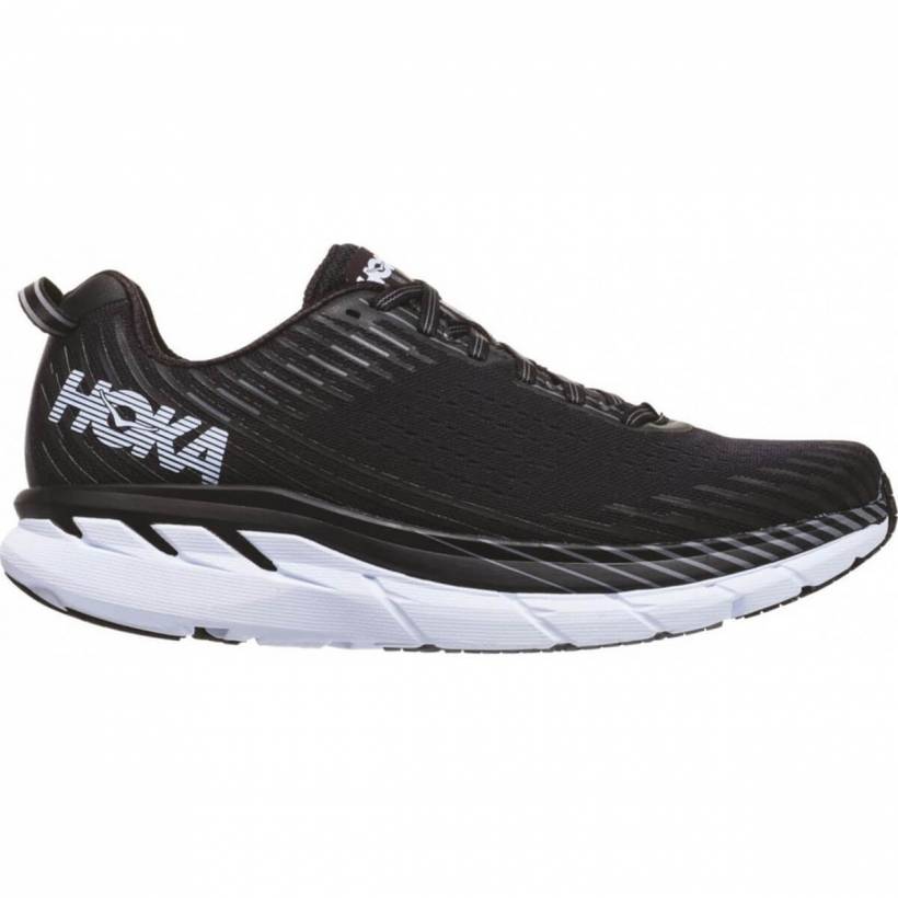 Buty męskie Hoka One One Clifton 5 AW18 czarno-białe