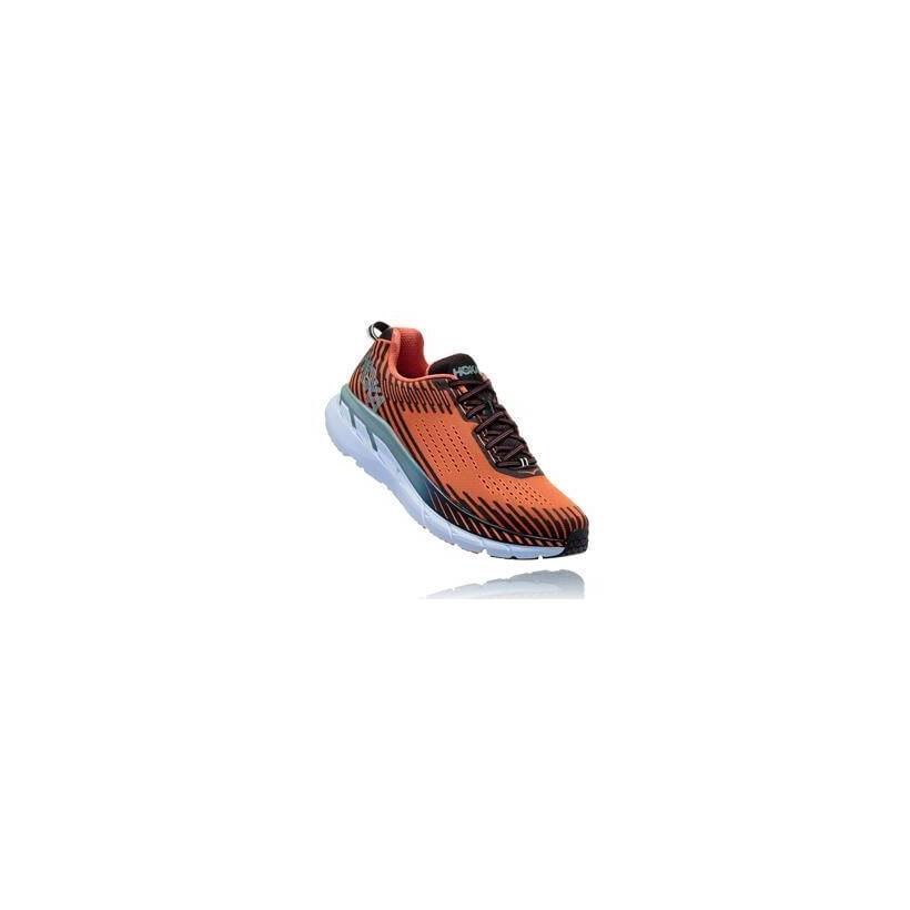 Chaussures Homme Hoka One One Clifton 5 SS19 Rouge Capucine Phantom
