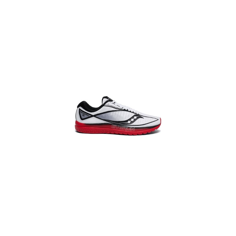Saucony Kinvara 10 Bianco Rosso Nero Uomo SS19