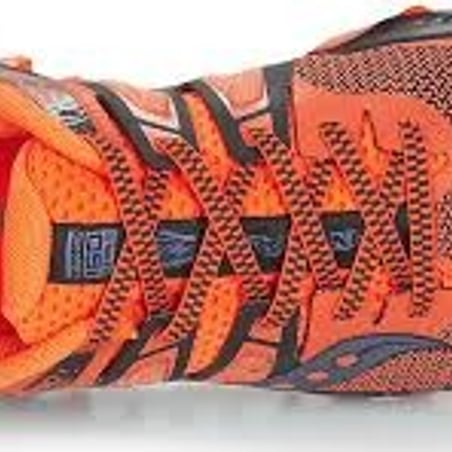 Saucony Peregrine ISO Naranja Negro Hombre PV19