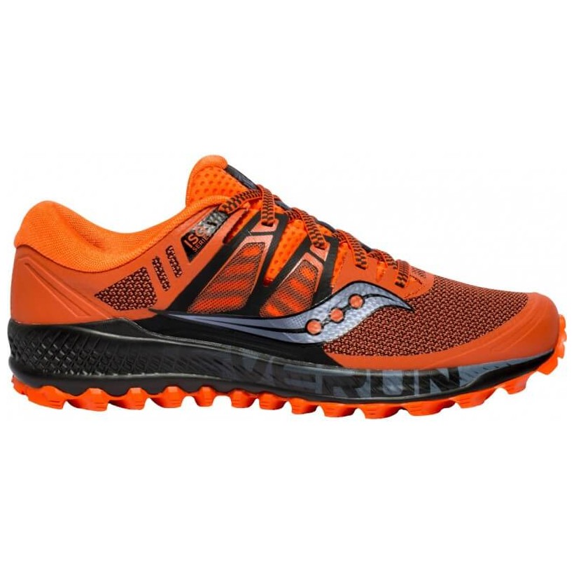 Saucony Peregrine ISO Orange Black Man SS19