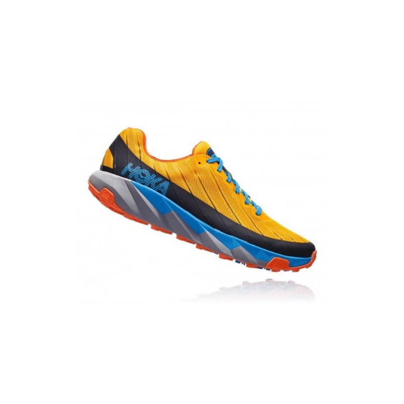 Hoka One One Torrent Yellow Blue SS19 Trail Men's Shoes