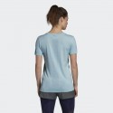 Camiseta Adidas TEE W running Mujer Azul-Gris PV19