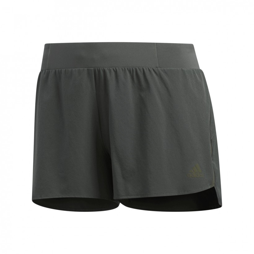 Pantalón corto Adidas Saturday Short running Mujer Verde oscuro PV19