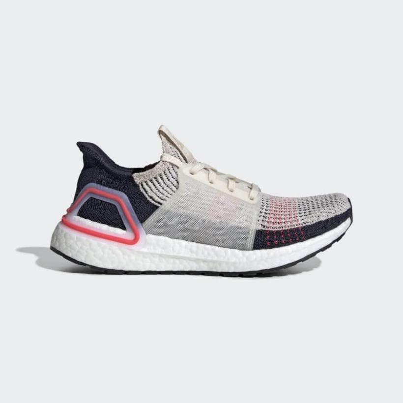 Adidas Ultra Boost 19 Mulheres Branco Azul Rosa