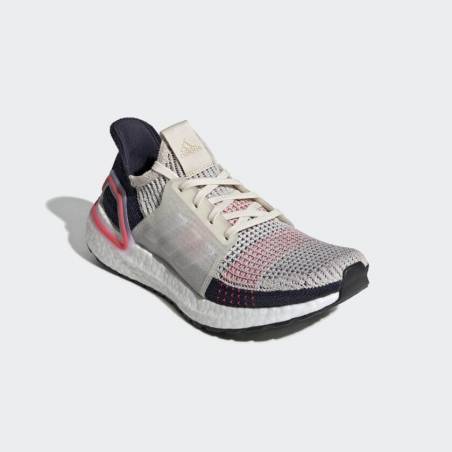 Adidas Ultra Boost 19 Frauen WeiB Blau Pink
