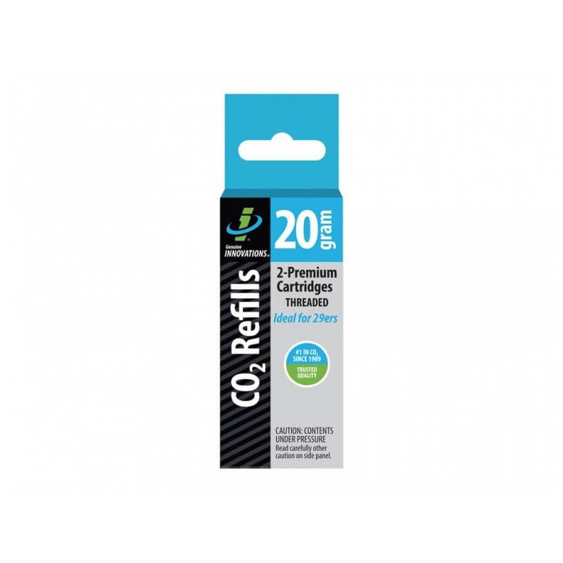 Pack of 2 CO2 cylinders 20 gr