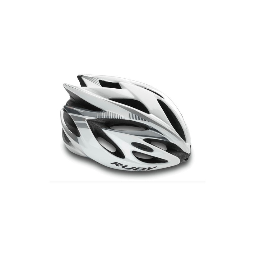Rudy Project Helmet- Rush White - Shiny Silver