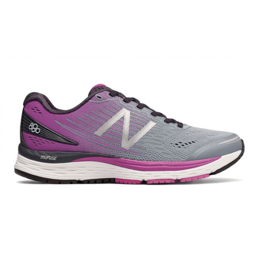 Zapatillas New Balance 880V Gris Morado Mujer