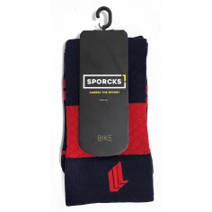 Sporcks Marie Blanque Sock (PRO ELITE) Blue and Red