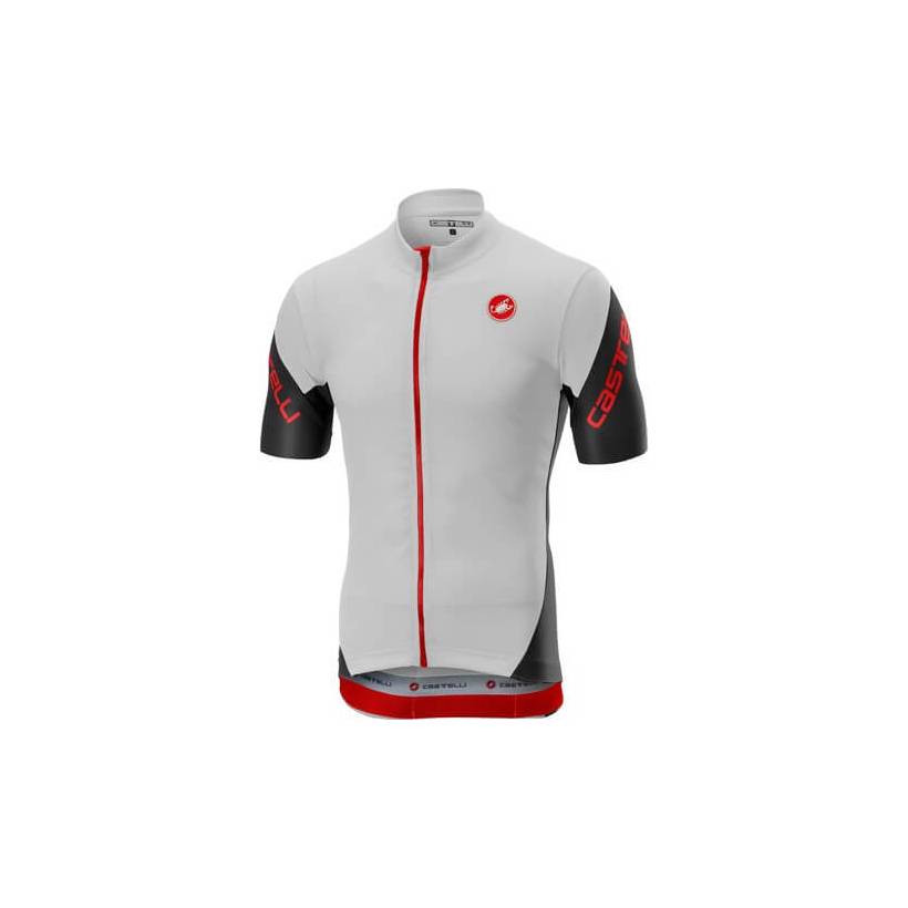 Castelli Entrata 3 Short Sleeve White Jersey