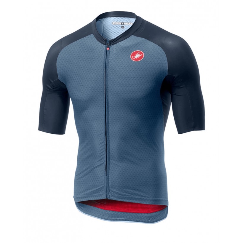 Castelli Aero Race 6.0 Stahlblaues Trikot