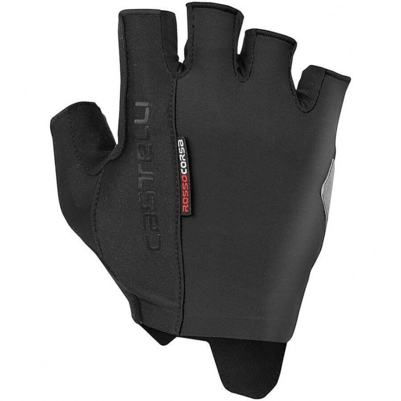 Castelli Rosso Corsa Espresso Black Cycling Gloves