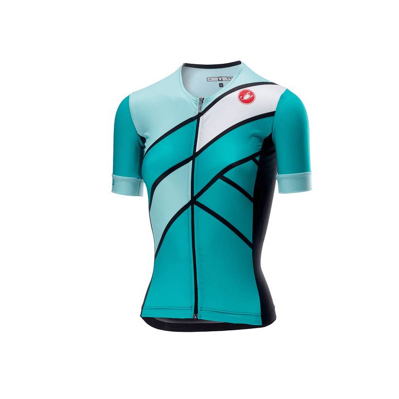 Castelli FREE SPEED Woman Turquoise Green Jersey