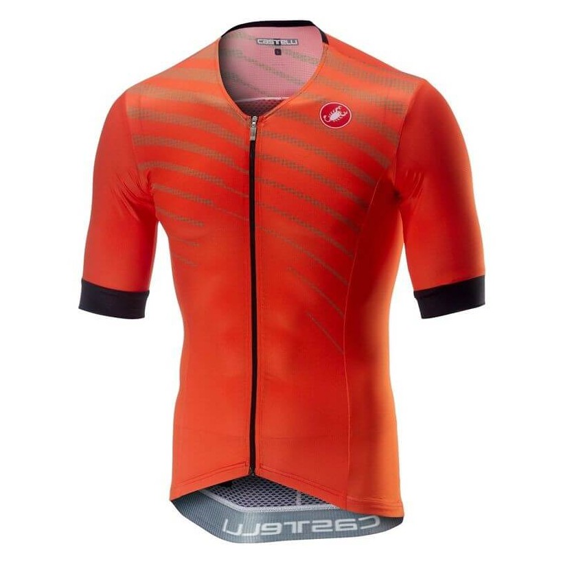 Castelli Free Speed Race Orange Jersey