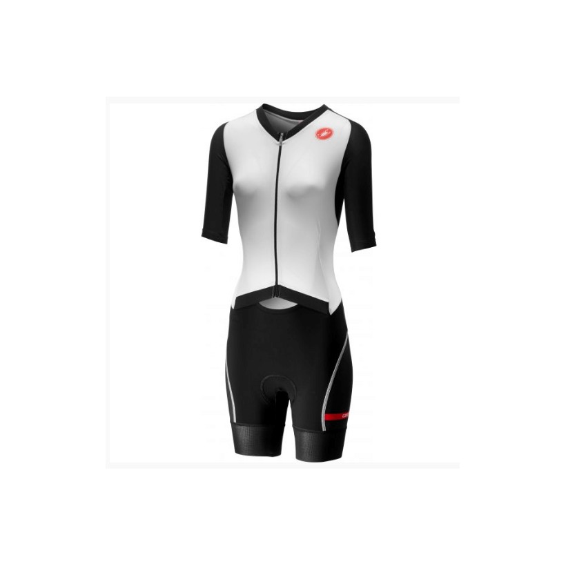 Castelli Integral All Out Suit Woman White Black