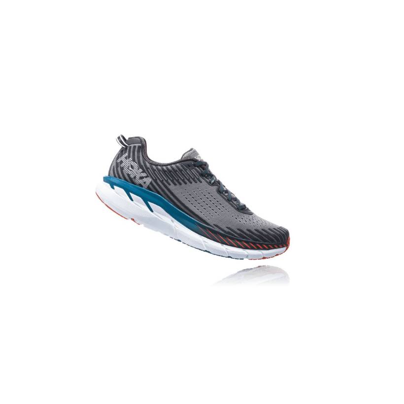 Hoka One One Clifton 5 SS19 Gray Frost Ebony Men's Shoes