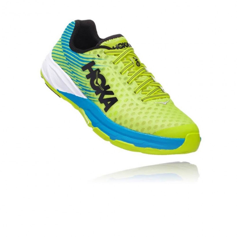 Hoka One One EVO carbon Rocket Yellow blue SS19