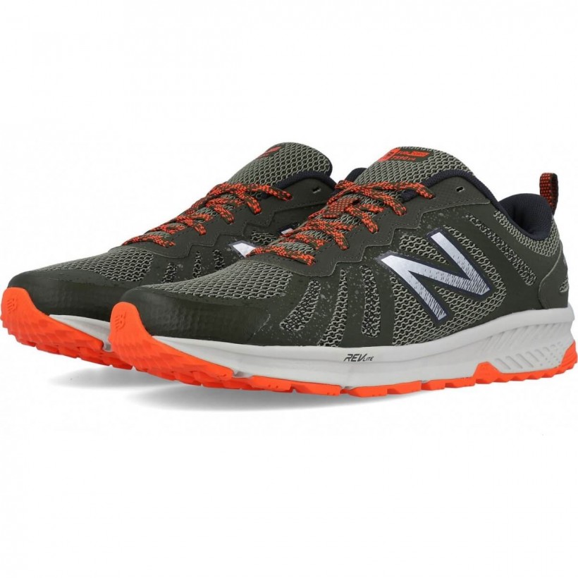 New Balance FuelCore 590 V4 Trail Men s Shoe PV19 Green Orange