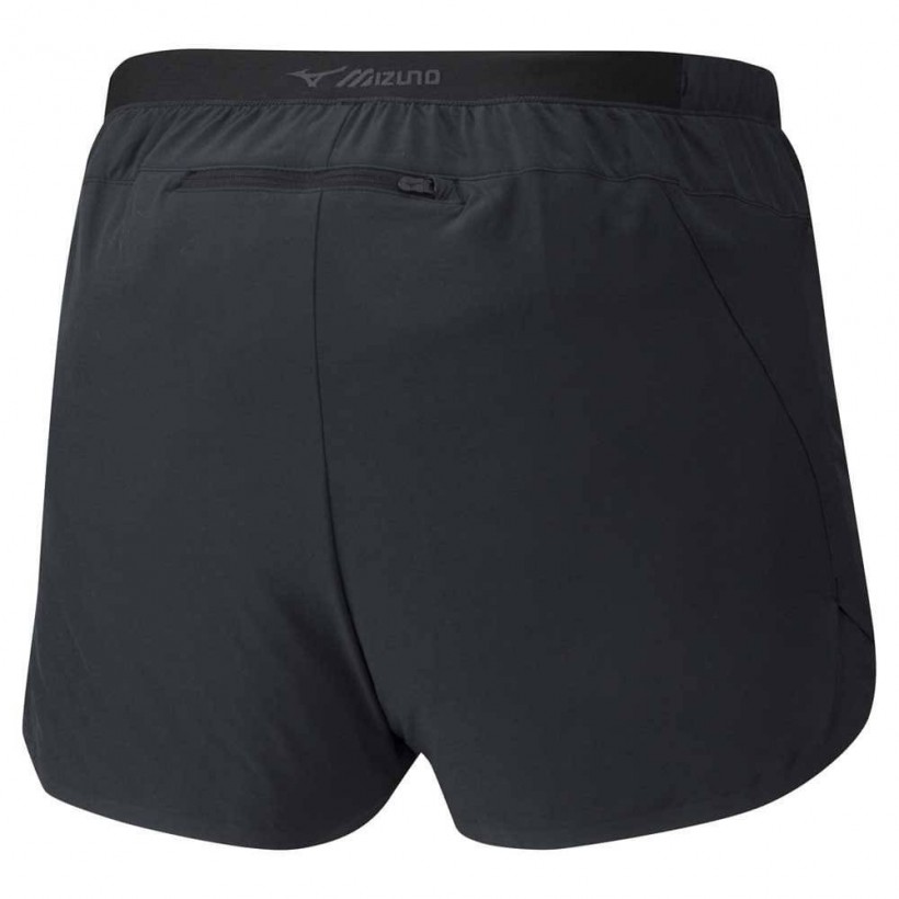 Mizuno Aero Split 1.5 Short Black Pants