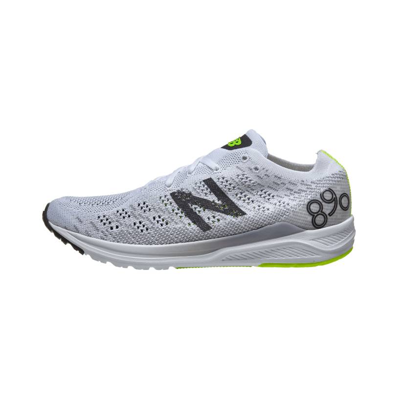 New Balance 890 v7 Wei Schwarz SS19 Herrenschuhe