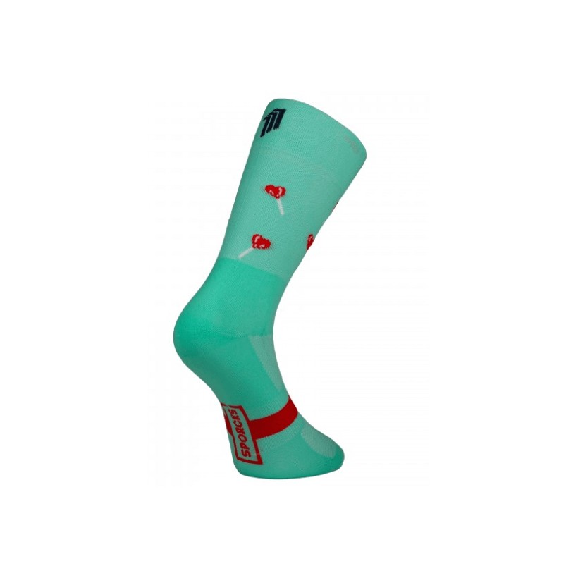 Sporcks Lolipop Green Sock