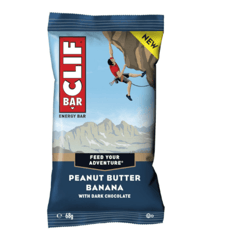 barretta energetica clif (banana arachidi e cioccolato fondente)