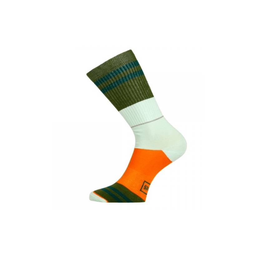 Zielone skarpetki Sporcks Casual Day Off