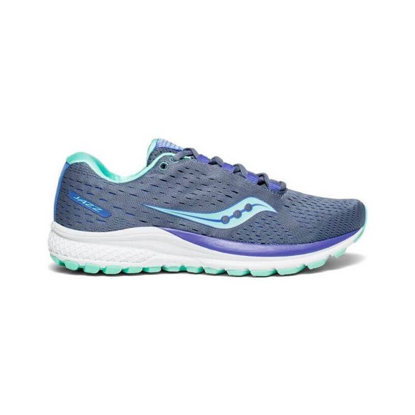 Tênis Feminino Jazz 20 SS19 Azul Cinza