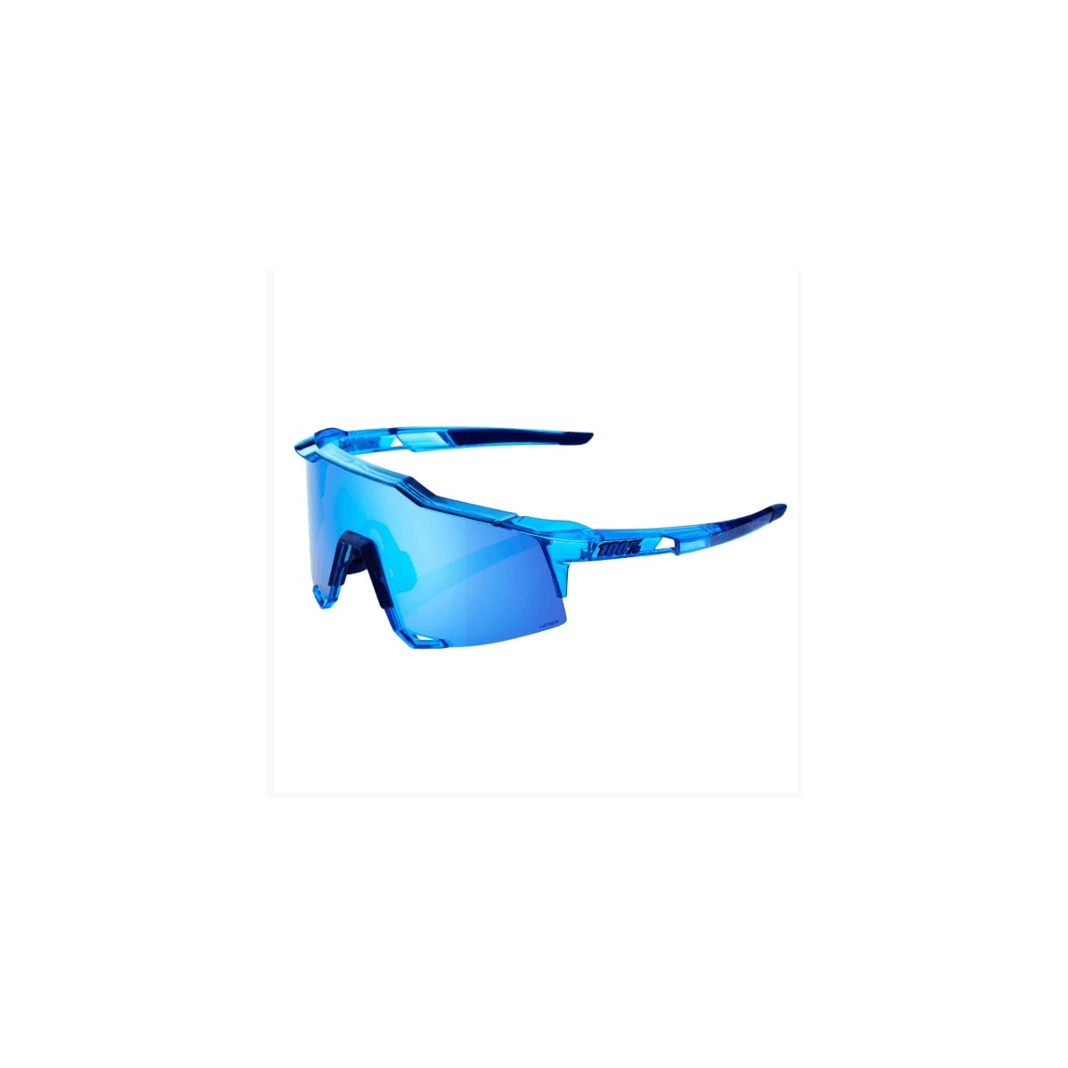 Image of 100% Speedcraft Brille - Poliertes durchscheinendes Kristallblau