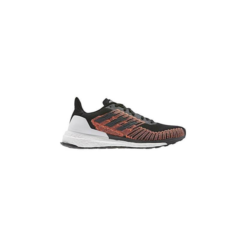 Zapatillas Adidas Solar Boost ST 19 Negro Naranja Blanco OI19