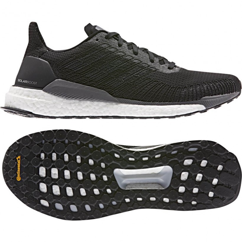 Adidas Solar Boost 19 Men s Running Shoes Carbon Black Grey