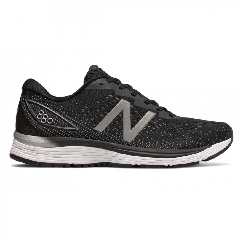 New Balance 880 V9 Chaussures De Course Noir Blanc Argent