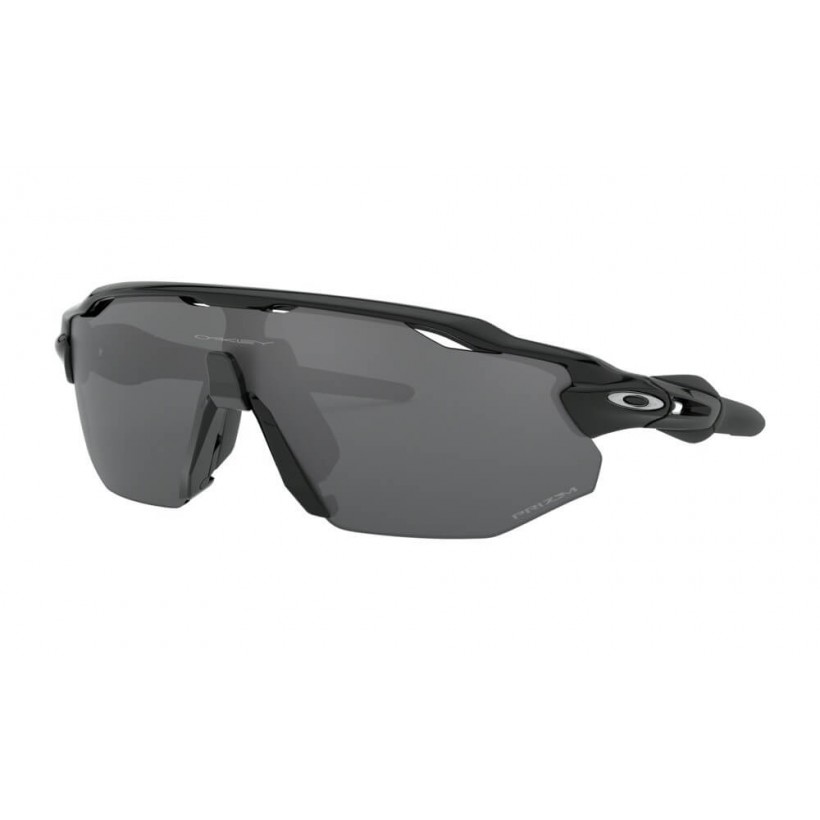 Oakley Radar Ev Advancer Glossy Black Prizm Black Polarized Cycling Glasses