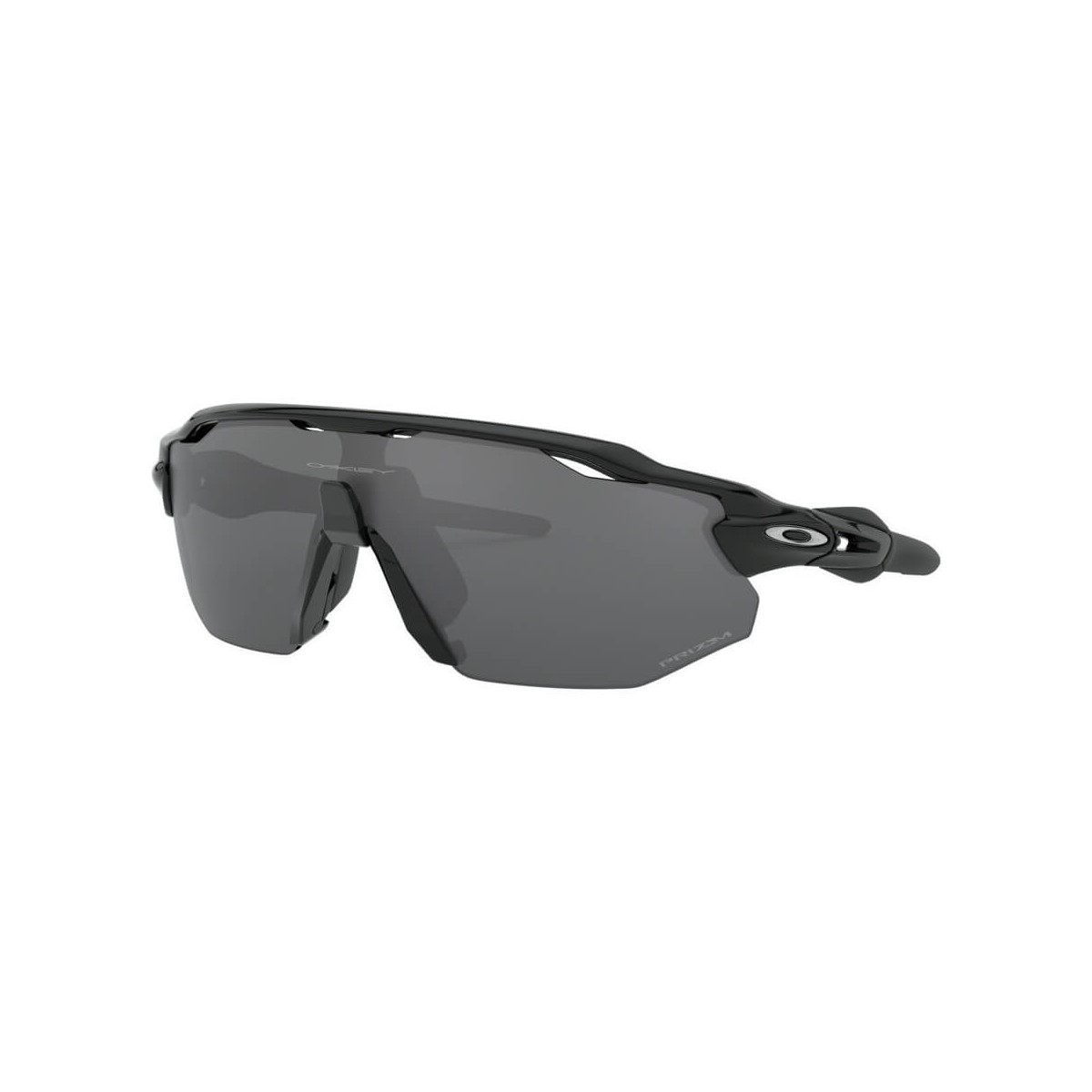 Oakley Radar Ev Advancer preto brilhante óculos de ciclismo Prizm preto polarizado