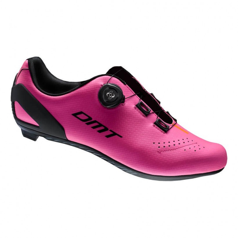 Disfraces Hito Tienda Zapatillas ciclismo DMT D5 rosa flúor para carretera
